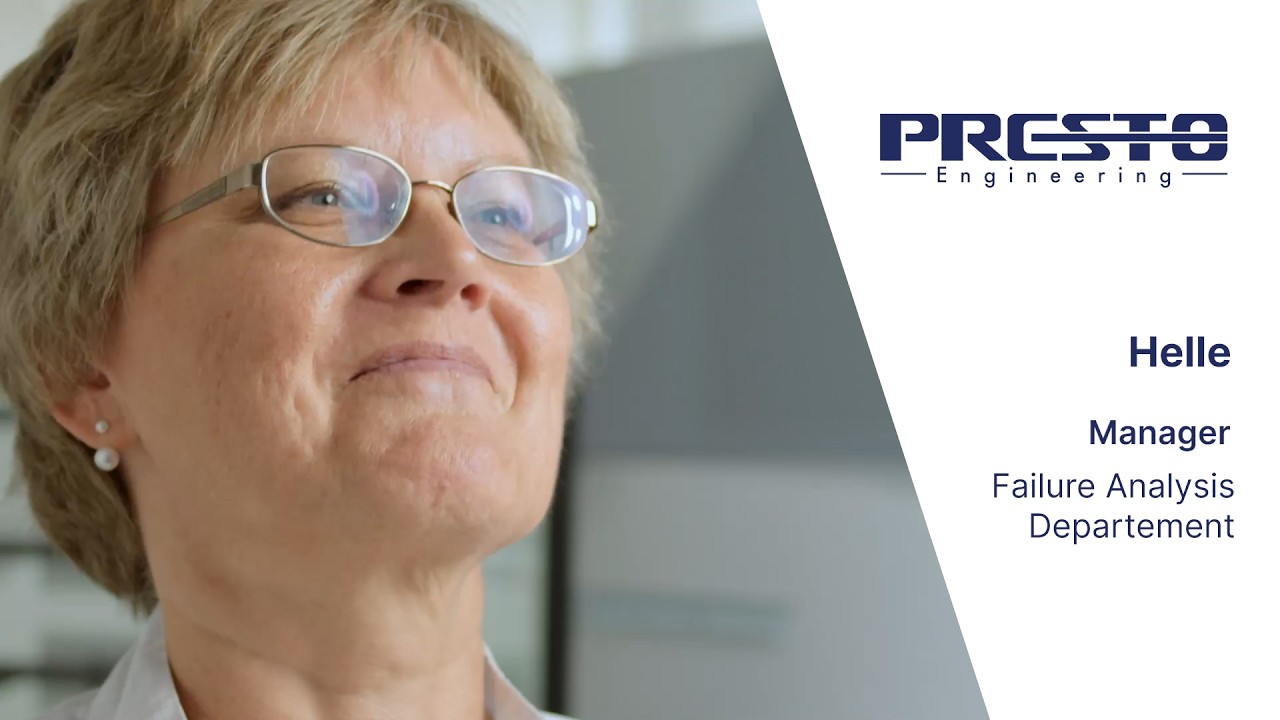 Meet Helle, Failure Analysis Manager at Presto