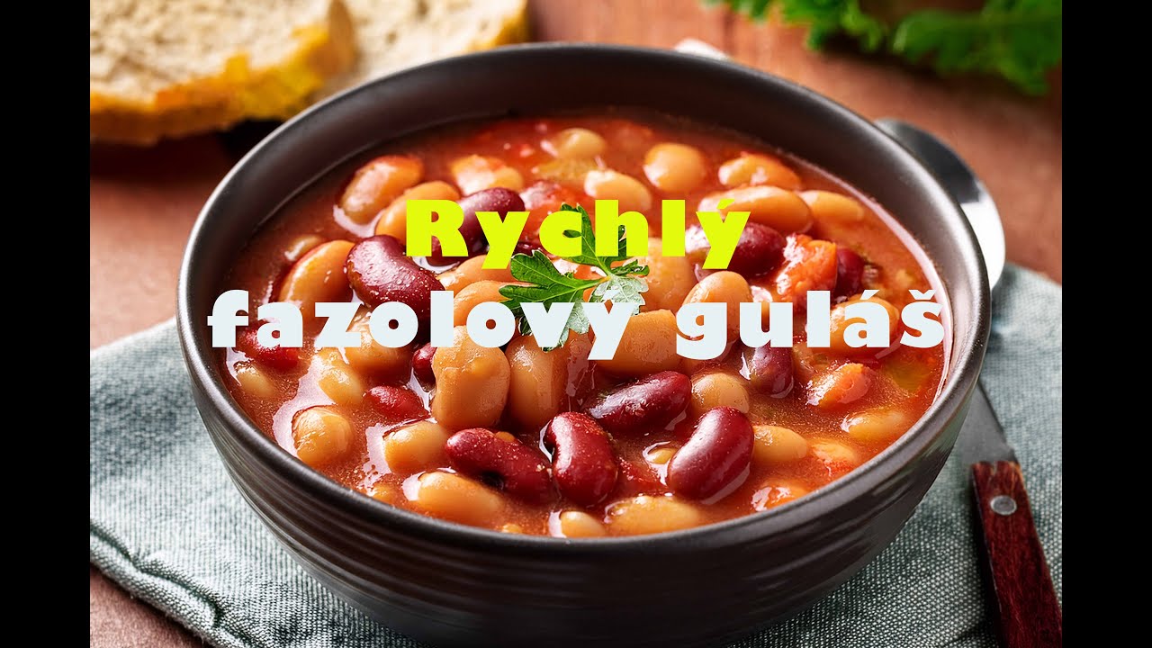 Rychlý fazolový guláš-recept #recept