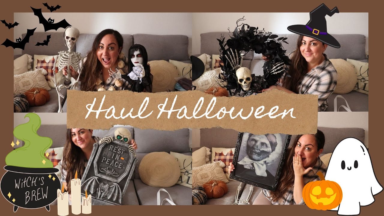 Haul Halloween 2024 🎃​🍁​🍂​ | Temu, Tiger, Primark, Pepco, etc.
