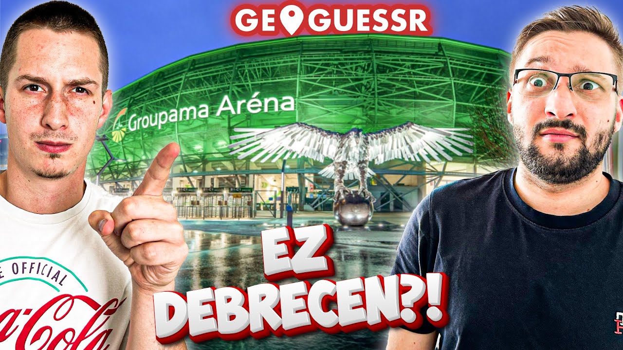 MELYIK MAGYAR STADIONNÁL VAGYUNK?!🇭🇺I GEOGUESSR KIHÍVÁS!