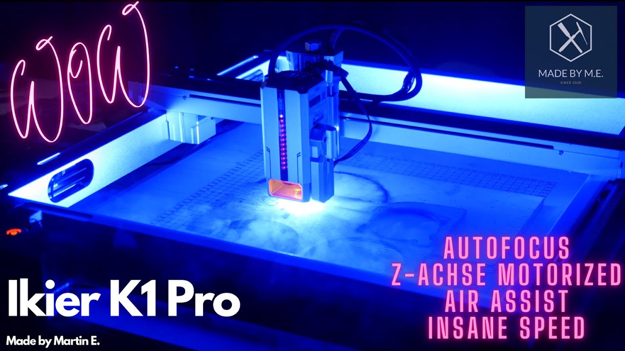 IKier K1 Pro 24W | Die neue Nummer 1 ? | Unboxing | Montage | Lightburn | Test