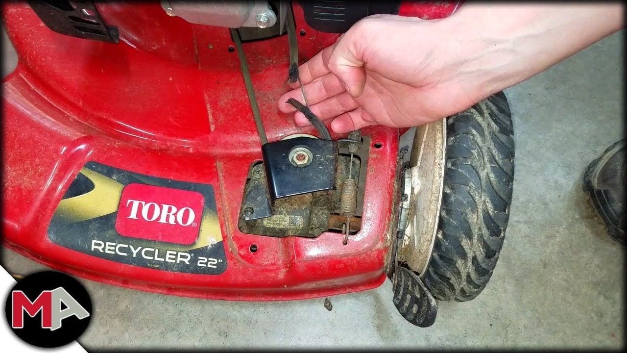 Self-Propelled Front Wheel Drive Lawn Mower Belt Replacement