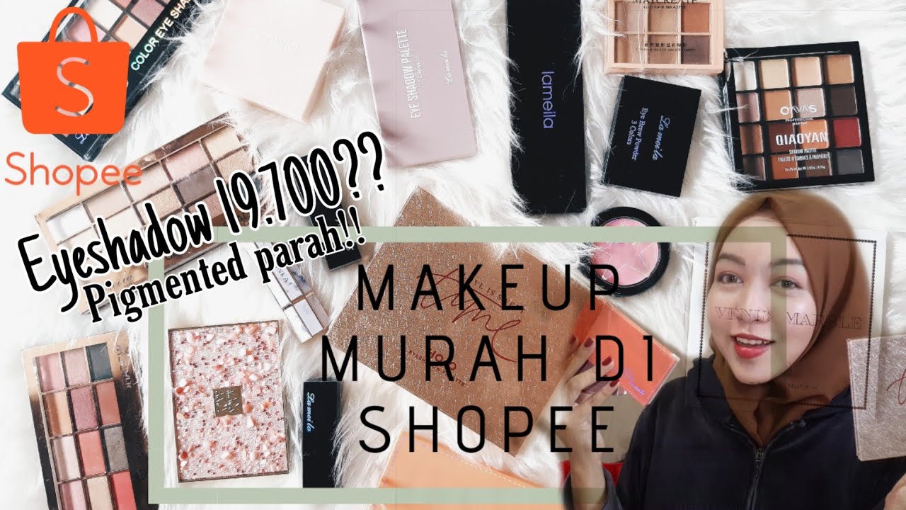 Kalap Makeup Super Murah dan Bagus di Shopee || Eyeshadow Pigmented dan murah