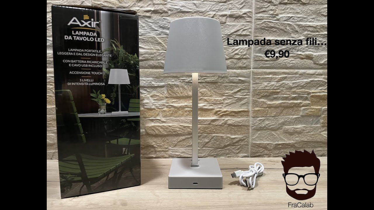 Lampada da Tavolo Touch Axir