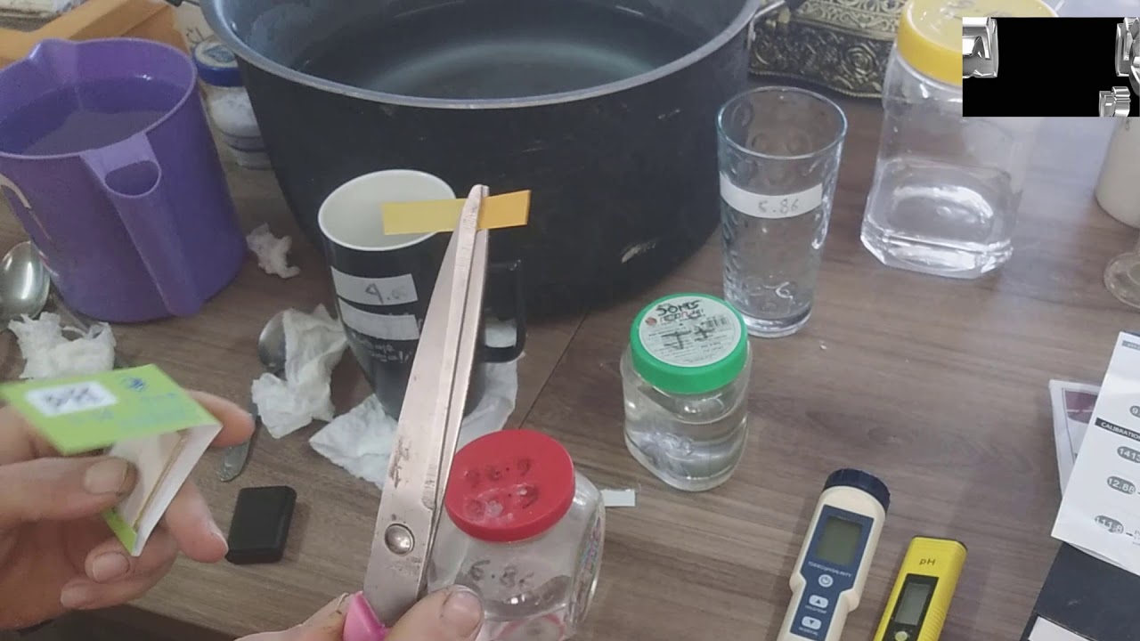 اصنع محاليل معايرة ph بنفسك.. الجزء العملي. الزراعة المائية