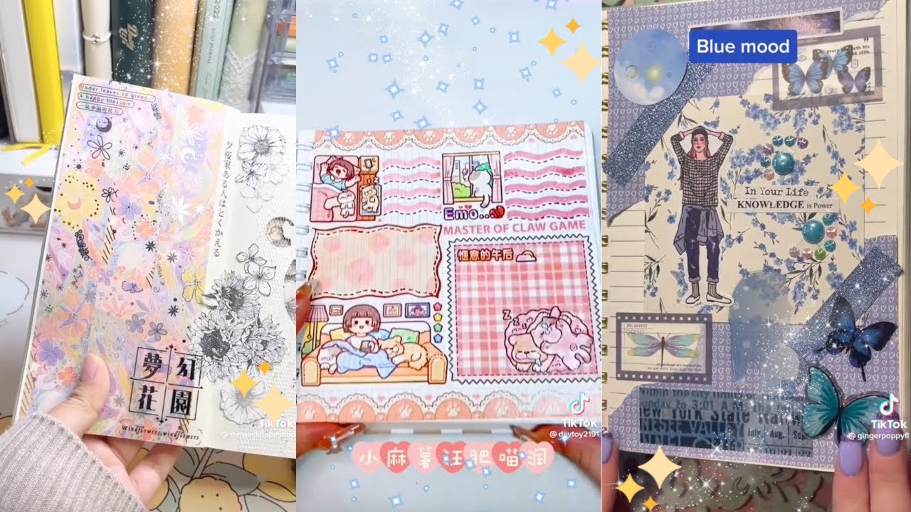 Journaling & Scrapbooking Tik Tok Compilation Pt.1 [2023 - UPDATED]