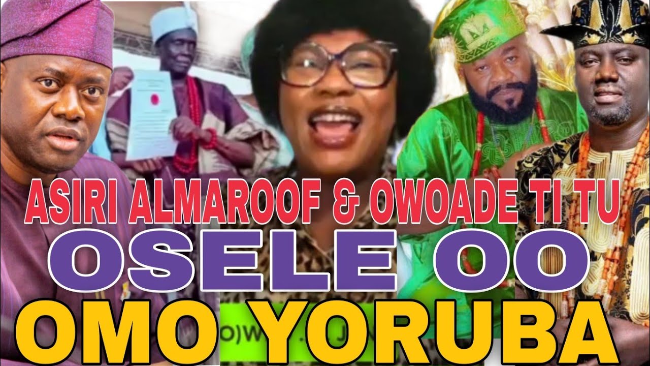 OSELE LORI ALMAROOF, OWOADE PELU SIYII MAKINDE  LORI IPO ALAAFIN OYO WON SOPEREPERE ALAGOJA