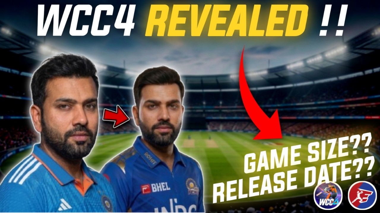WCC4 Gameplay Revealed! 🔥 E-Cricket Recent Updates & Features | Full Comparison & Review