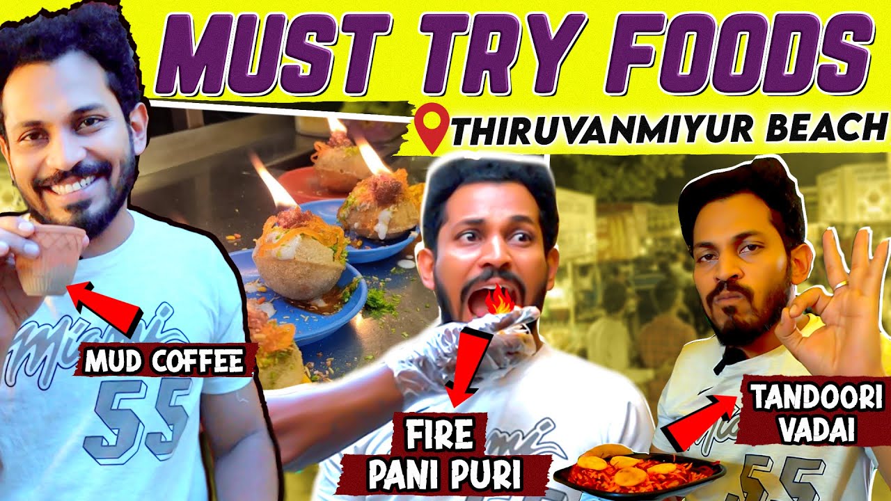 Best Evening Snack Spot 😍 | Must Try Street Foods 😋 in Thiruvanmiyur | Kuraishi Vibes