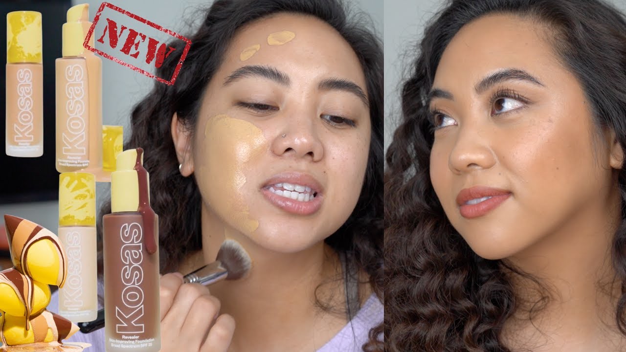 KOSAS REVEALER FOUNDATION | DEMO & REVIEW