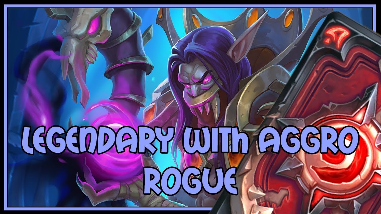 Hearthstone: Legendary with aggro rogue