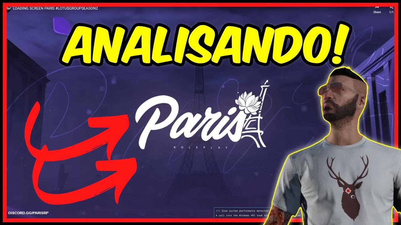 PARIS ROLEPLAY! PRIMEIRAS IMPRESS&Otilde;ES DA CIDADE!