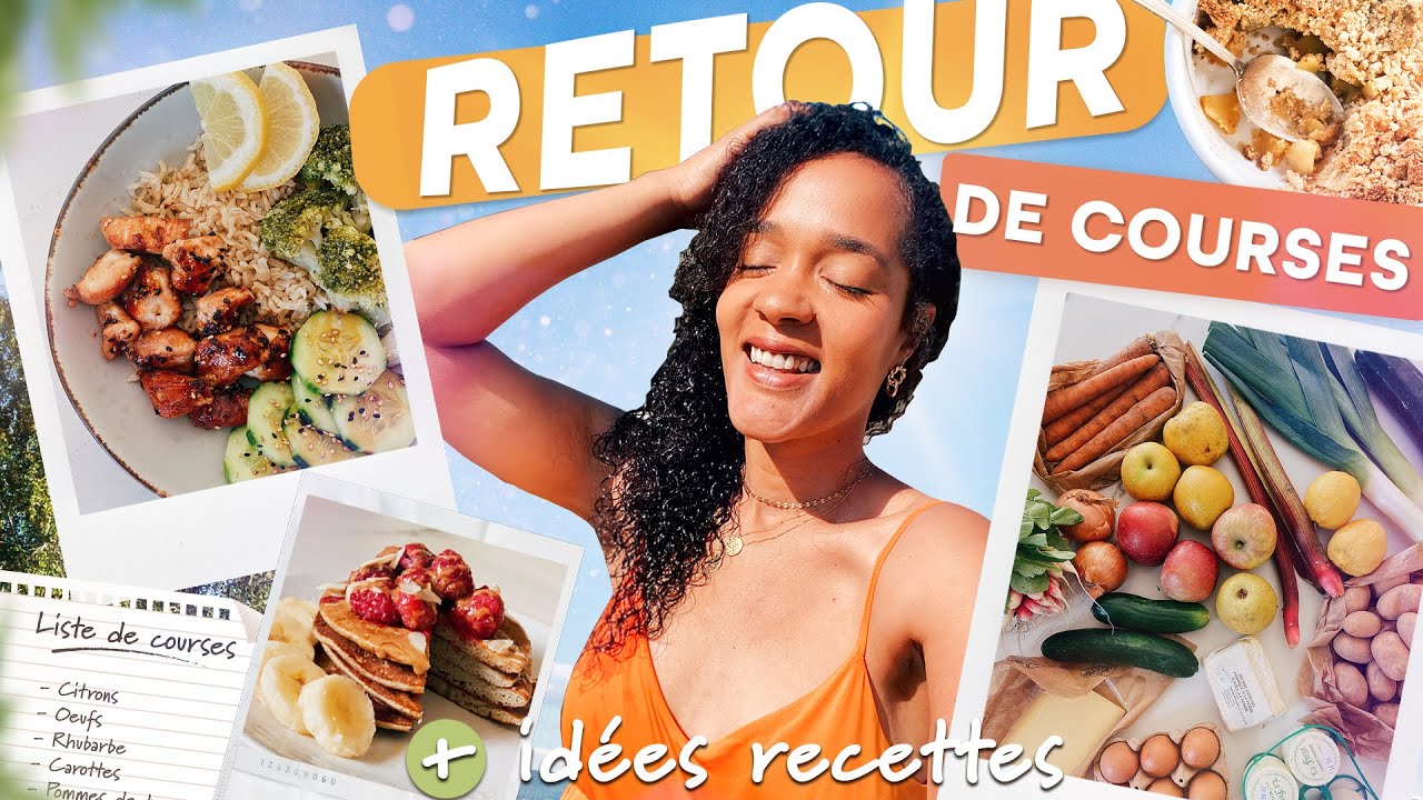 Retour De Courses Petits Budgets & Une Semaine dans Mes Assiettes du Quotidien !