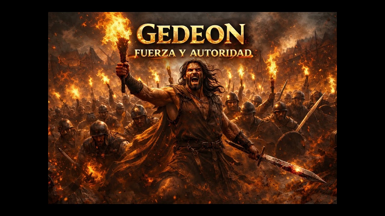 Gedeón – Fuerza y Autoridad | Folk Metal Bíblico ⚔️🔥📖