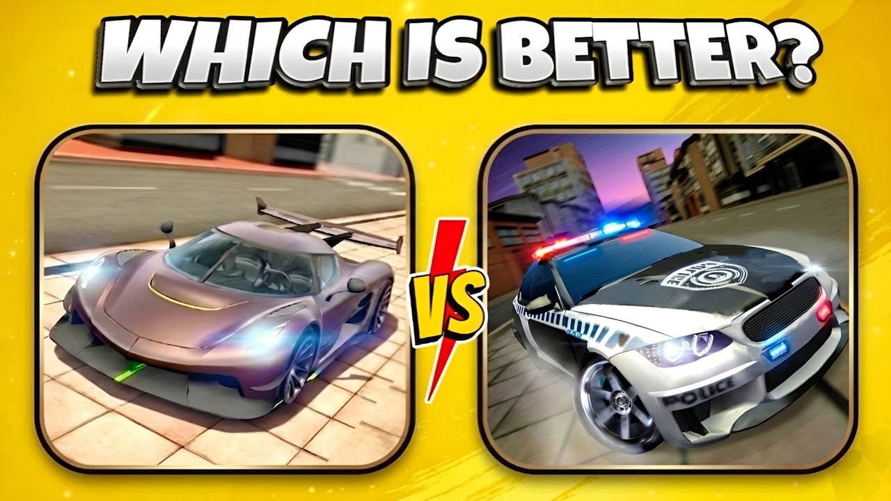 Extreme Car Driving Simulator VS Extreme Car Driving Racing 3D😱| Which is Better? 🤔