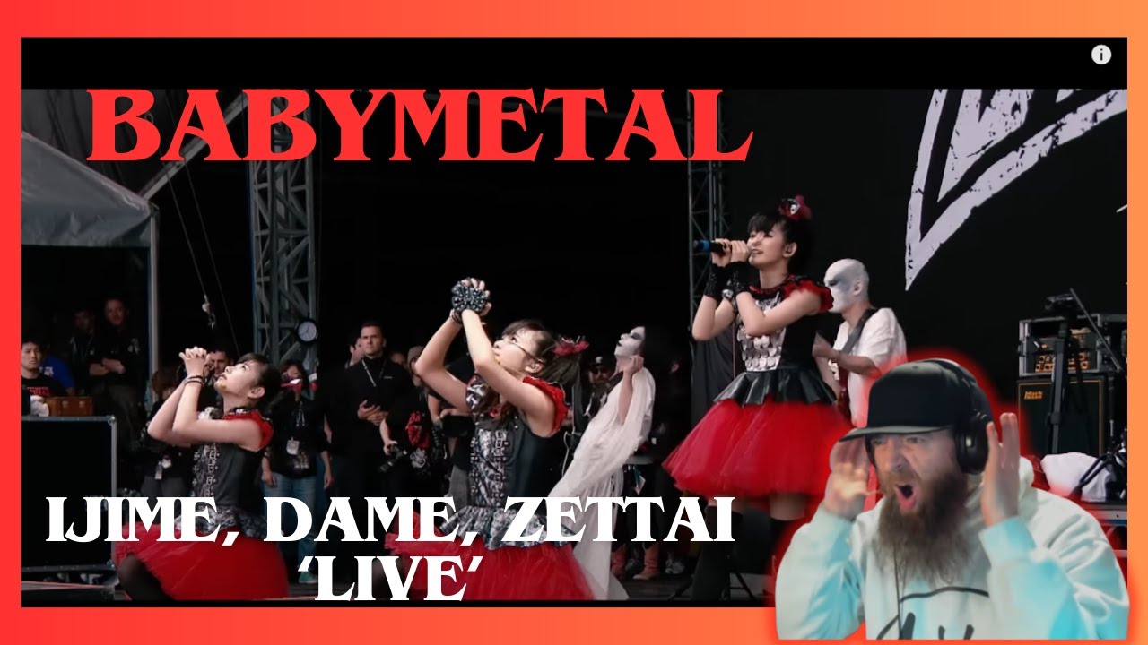 BABYMETAL - Ijime,Dame,Zettai - Live at Sonisphere Music Video Reaction!
