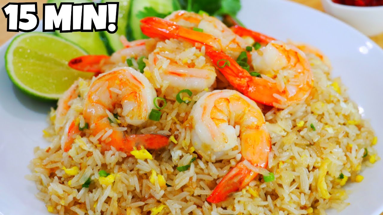 15-Min Thai Shrimp Fried Rice Recipe — Just Like Bangkok