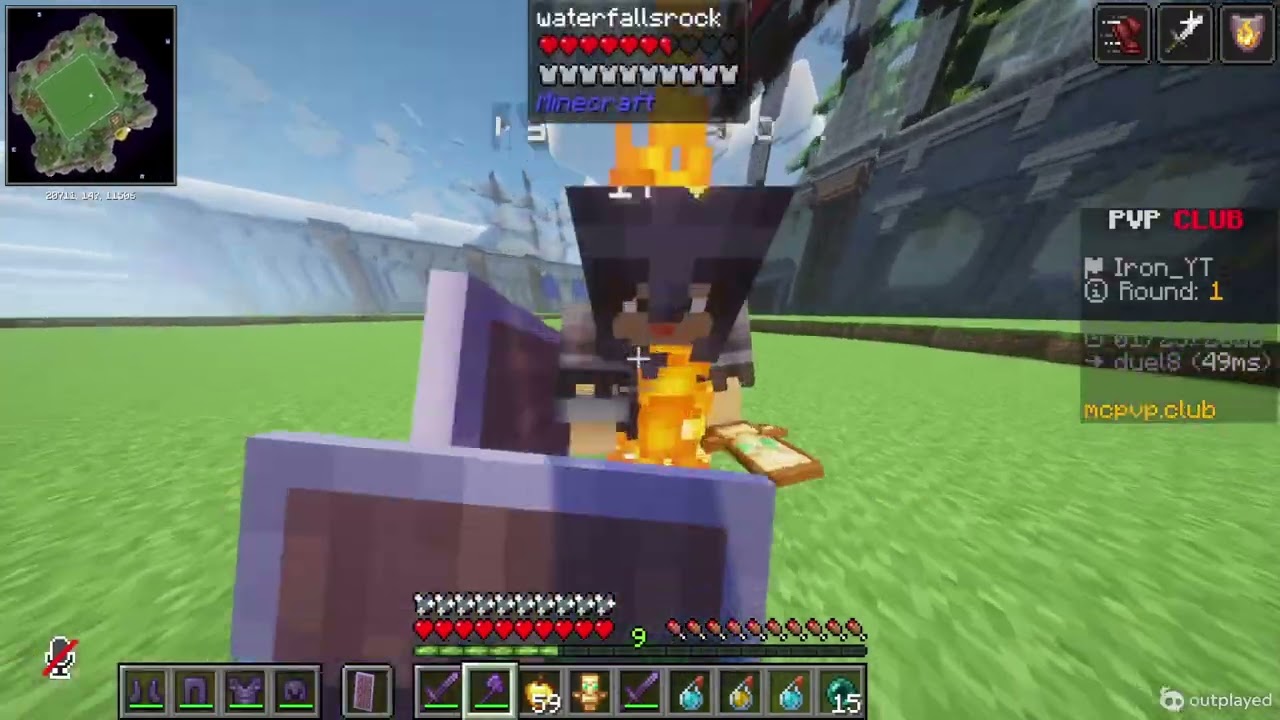 Sweaty SMP PvP Match with WacoTaco and Waterfall!