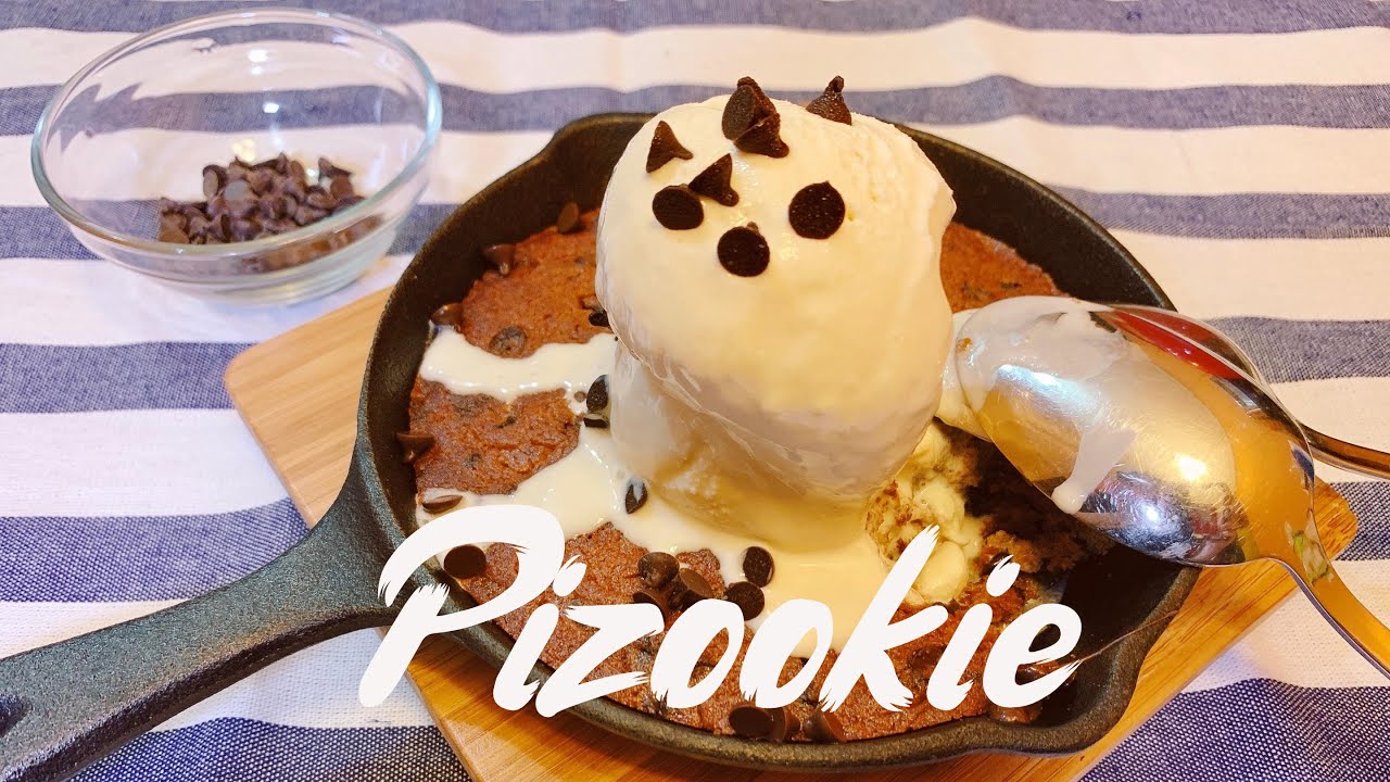 How to make BJ&rsquo;s Pizookie 當Pizza遇上餅乾【Jessica&rsquo;s cooking kitchen】