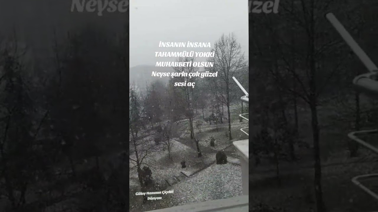 MUHTEŞM BİR MANZARA ÇOK GÜZEL ŞARKI
