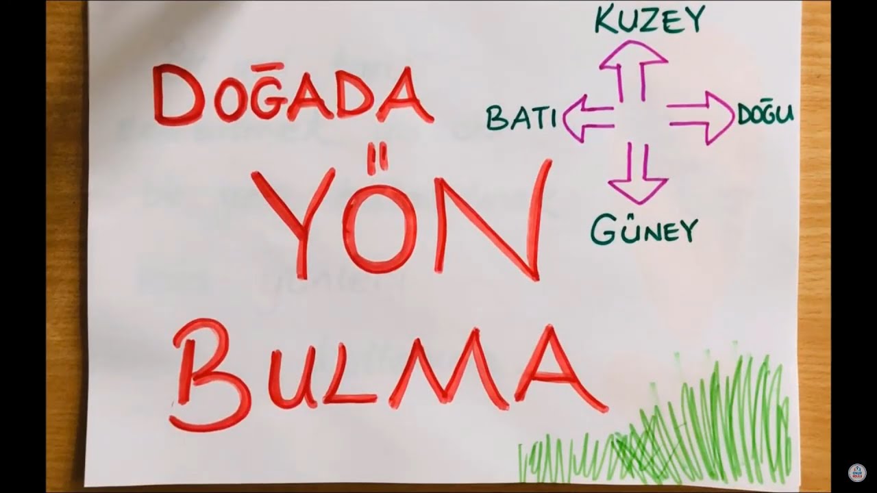 3.Sınıf Hayat Bilgisi - Doğada Yön Bulma