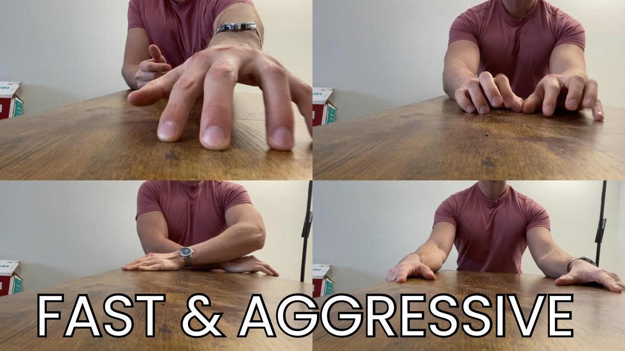 ASMR Fast & Aggressive Lofi Tapping & Scratching- Soft Spoken British Accent Male Voice