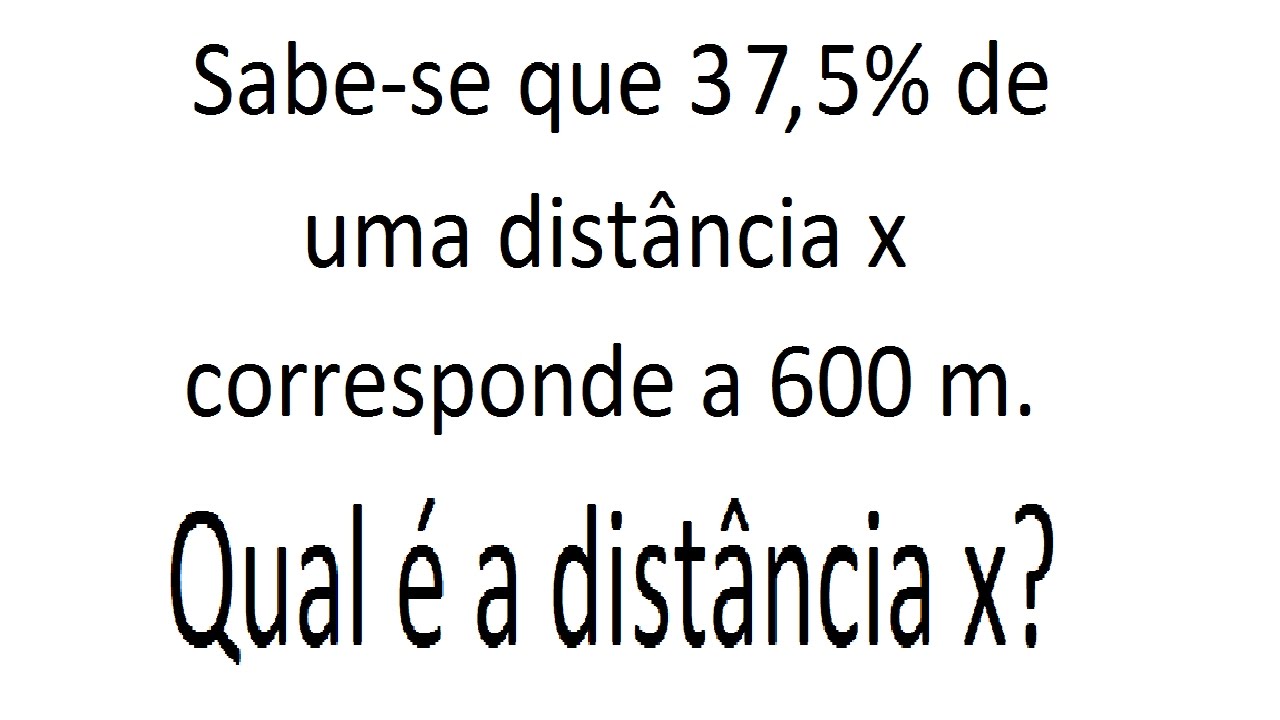 Porcentagem - Exercício