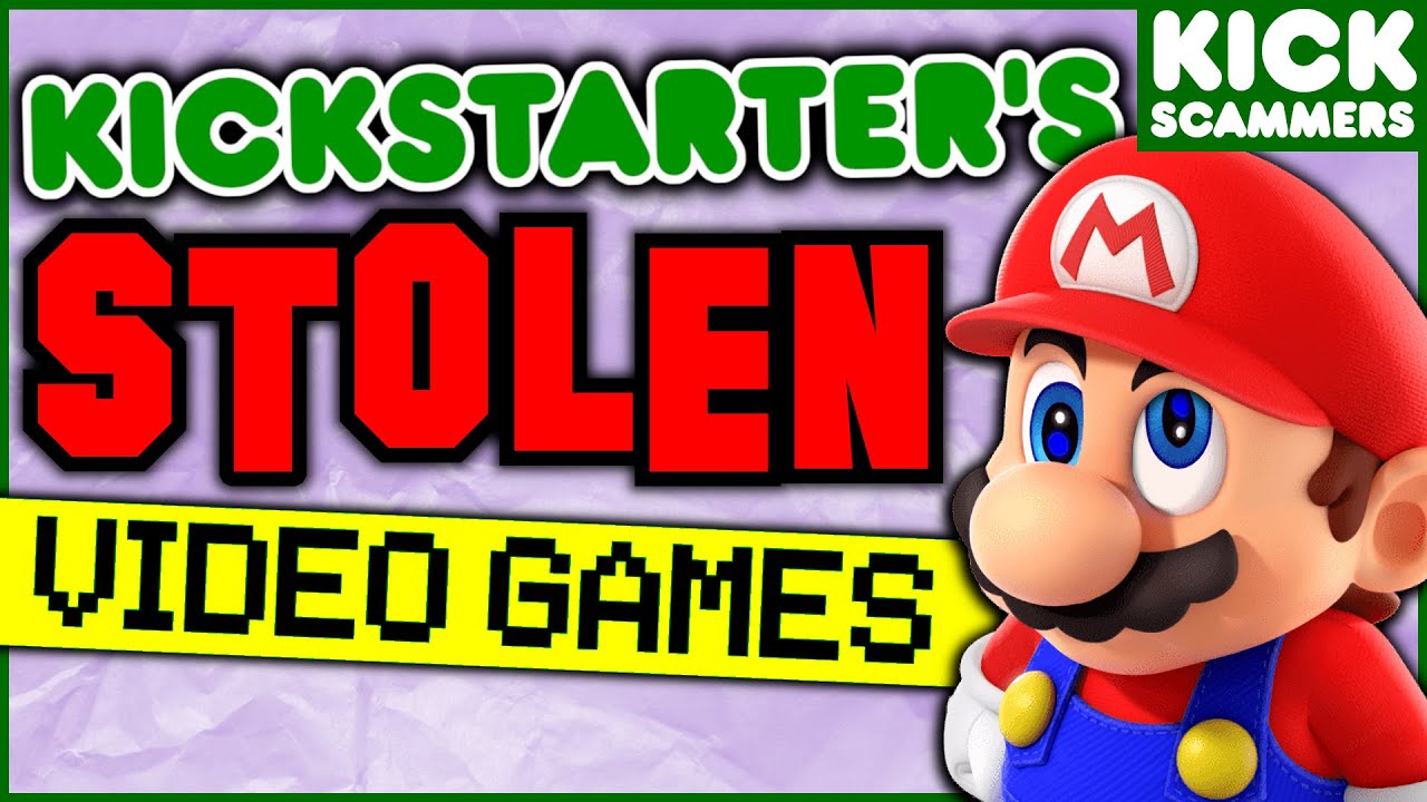 Kickstarter's STOLEN Video Games | Crazy Crowdfunding Stories