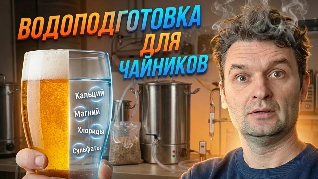 Водоподготовка для чайников! | Как подготовить воду для домашнего пива?