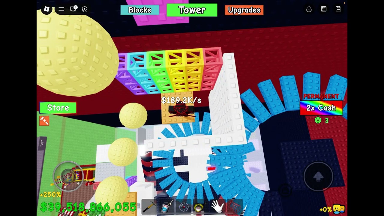 Playing build a tower! (Last build a tower vid was copyright)