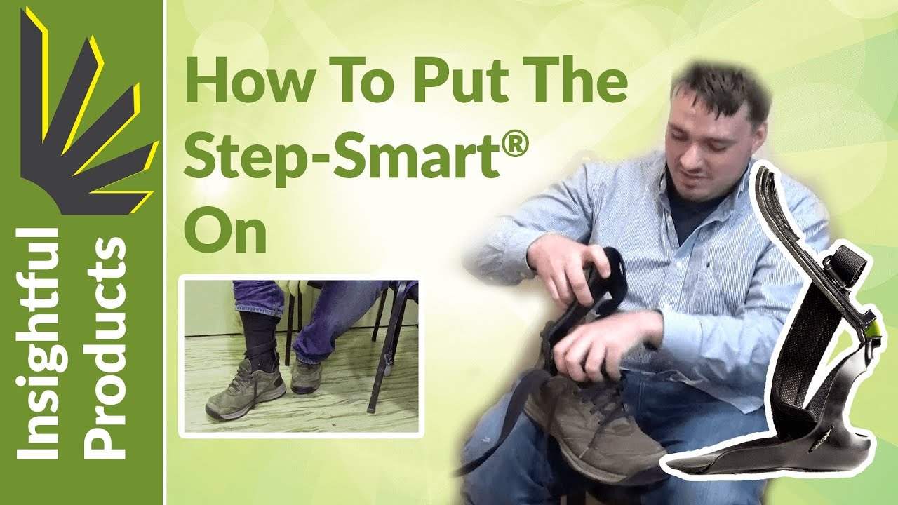 How To Put The Step-Smart Brace On - Better video avail online.