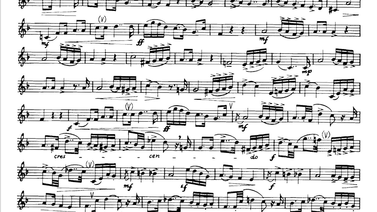 Tone Development Through Interpretation -Marcel Moyse No.20 - Develops tone, nuanced phrasing