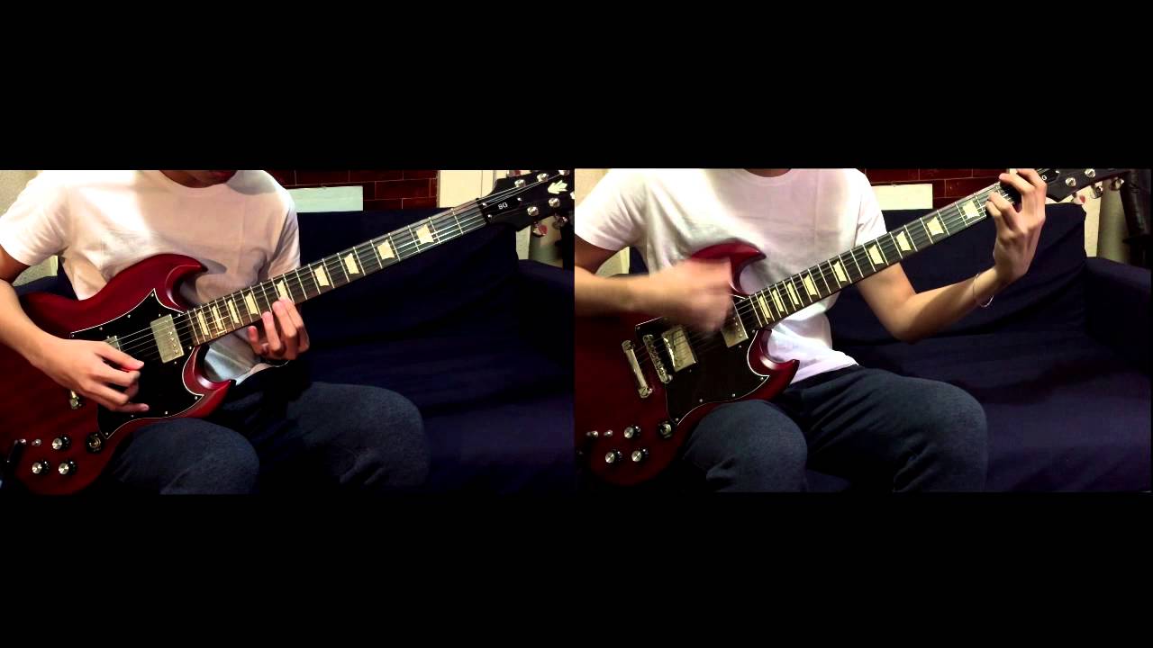 Paramore - When It Rains Rhythm/Lead Guitar Cover