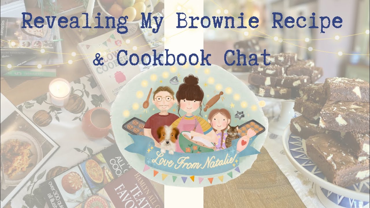 Revealing My Top Secret Brownie Recipe & Cookbook Chat