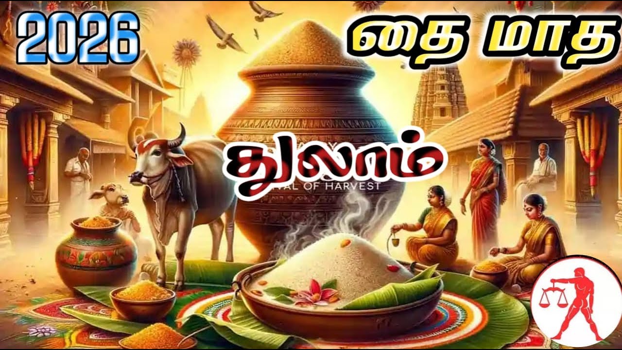துலாம் |தை மாத ராசி பலன்கள் 2026 |thulam |Thai Month Rasi Palan 2026
