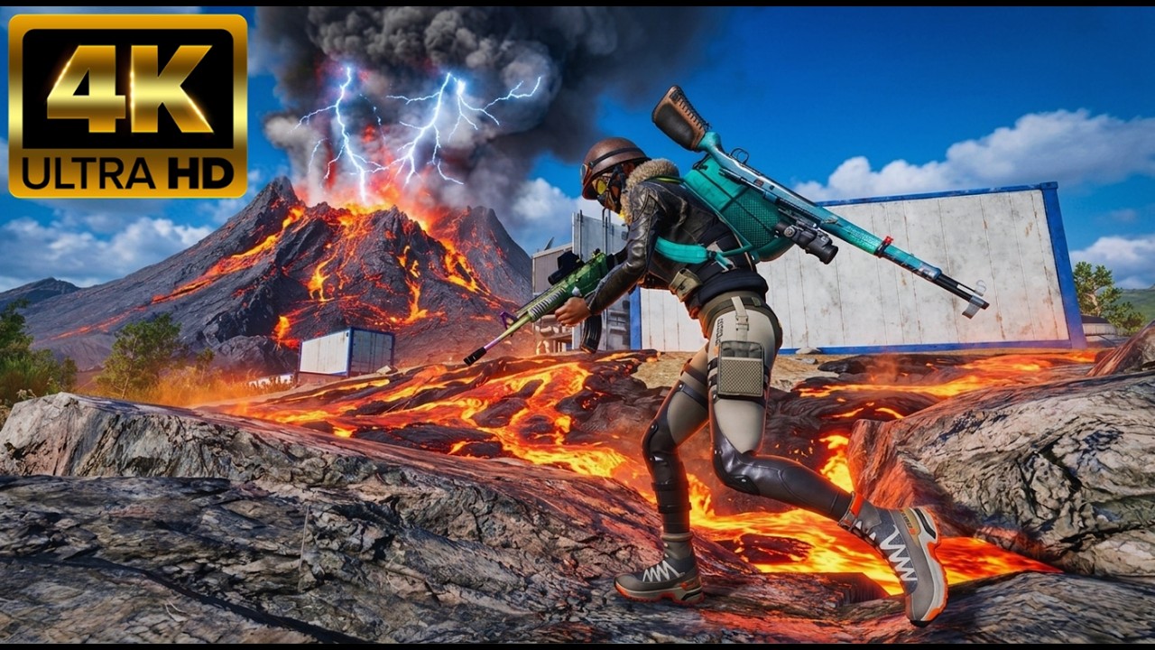 PUBG PC : PARAMO SNIPER GAMEPLAY 4K(NO COMMENTARY)