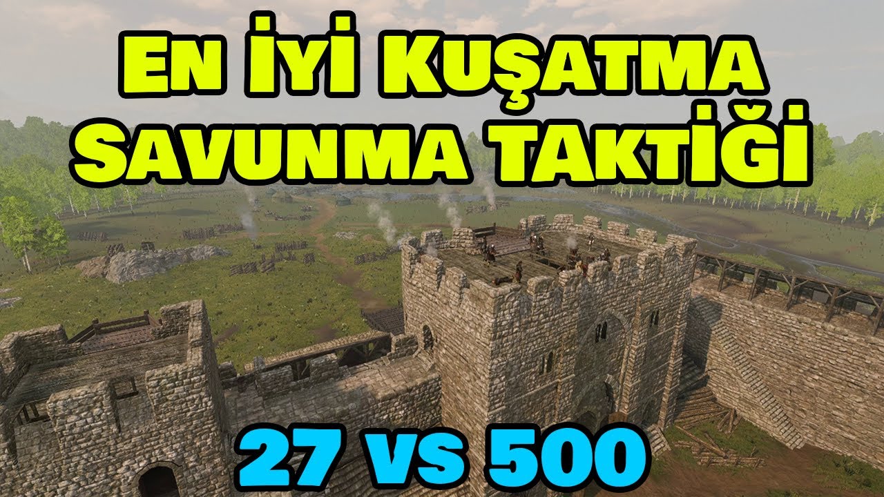Bir Avuç Askerle Orduya Karşı Kale Savunması | Mount And Blade Bannerlord