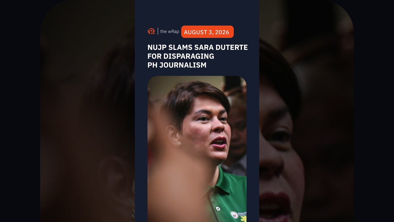 Today&rsquo;s headlines: Sara Duterte impeachment, Manuel Bonoan, Meralco | The wRap | August 3, 2026