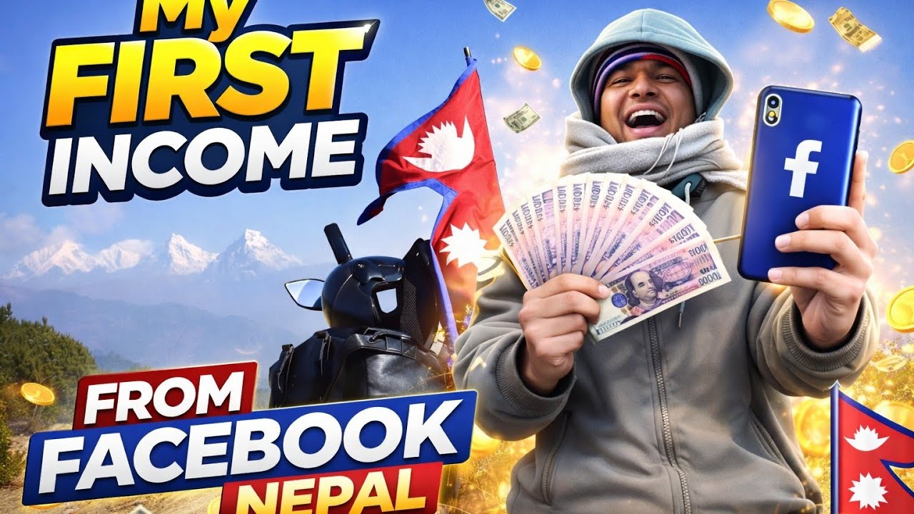 My First Facebook Income in Nepal 💰 | Real Earnings Reveal 🇳🇵