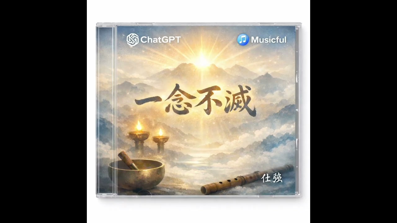 AI 歌曲---一念不滅。作者：仕強 / Chatgpt / Musicful 