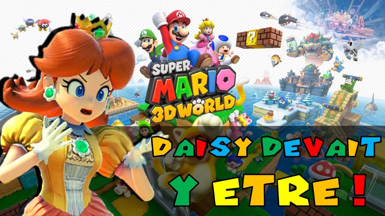 Super Mario 3D World: DAISY AURAIT DU Y ETRE!