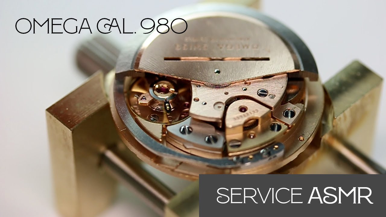 ASMR: Omega Seamaster Memomatic cal. 980 - Service Guide