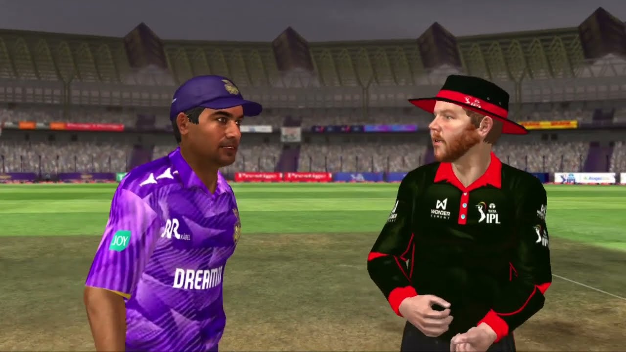# ASHES CRICKET 2009 IPL PATCH 2025 | KKR VS RCB MATCH 18 | ASHES CRICKET 2009 LATEST GAMEPLAY