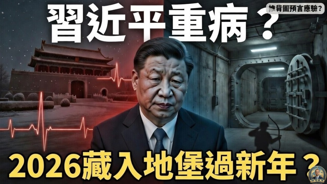 習近平「重病」？確診「獨夫狂躁症」！《推背圖》預言正在應驗？猜猜看：一尊今年在哪兒過新年？