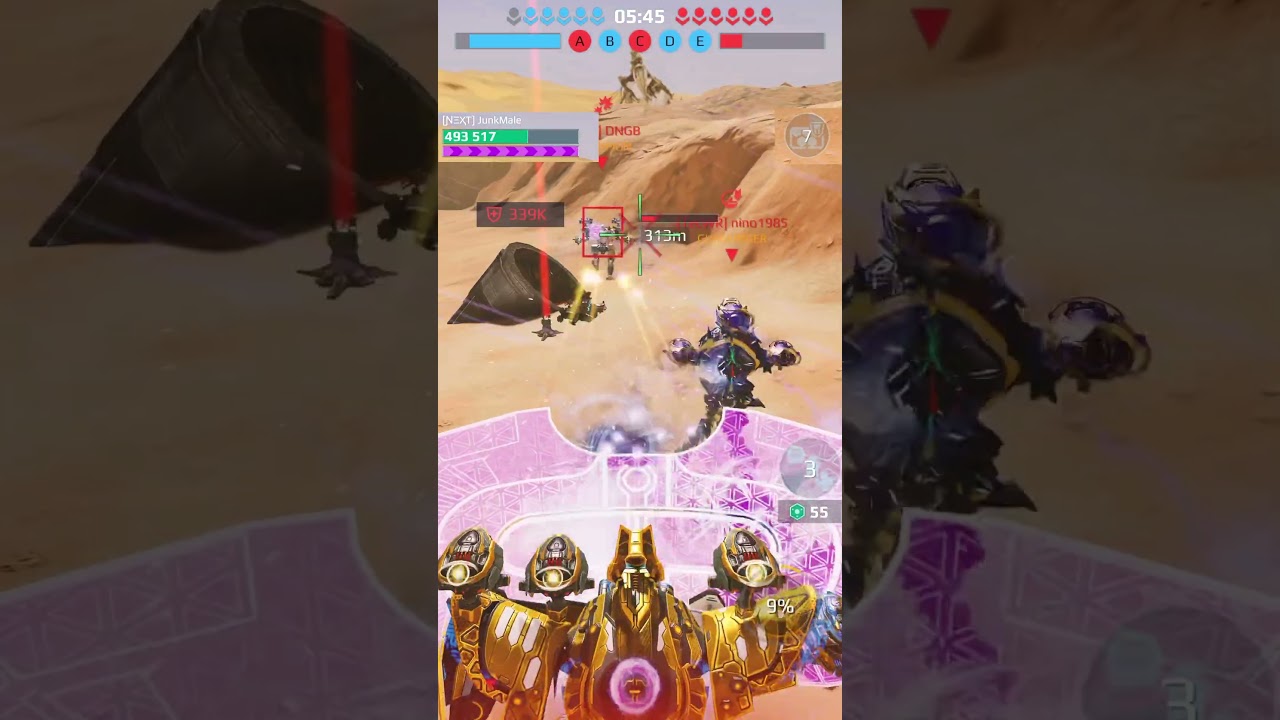 Oh I'm fine teammates, don't help me at all, you go have fun #warrobots War Robots #gaming #wr