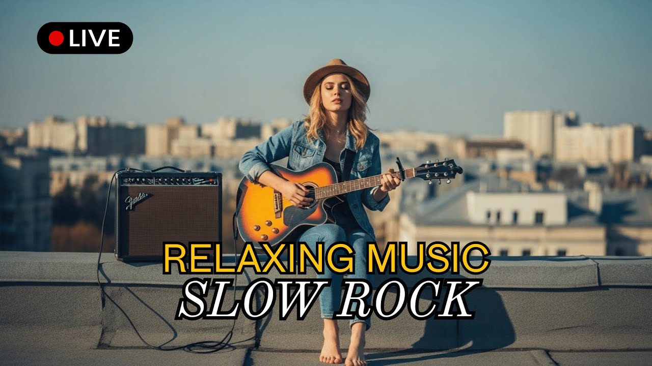 🎵 Best Slow Rock Love Songs Live Stream | Evening Slow Rock Collection Compilation