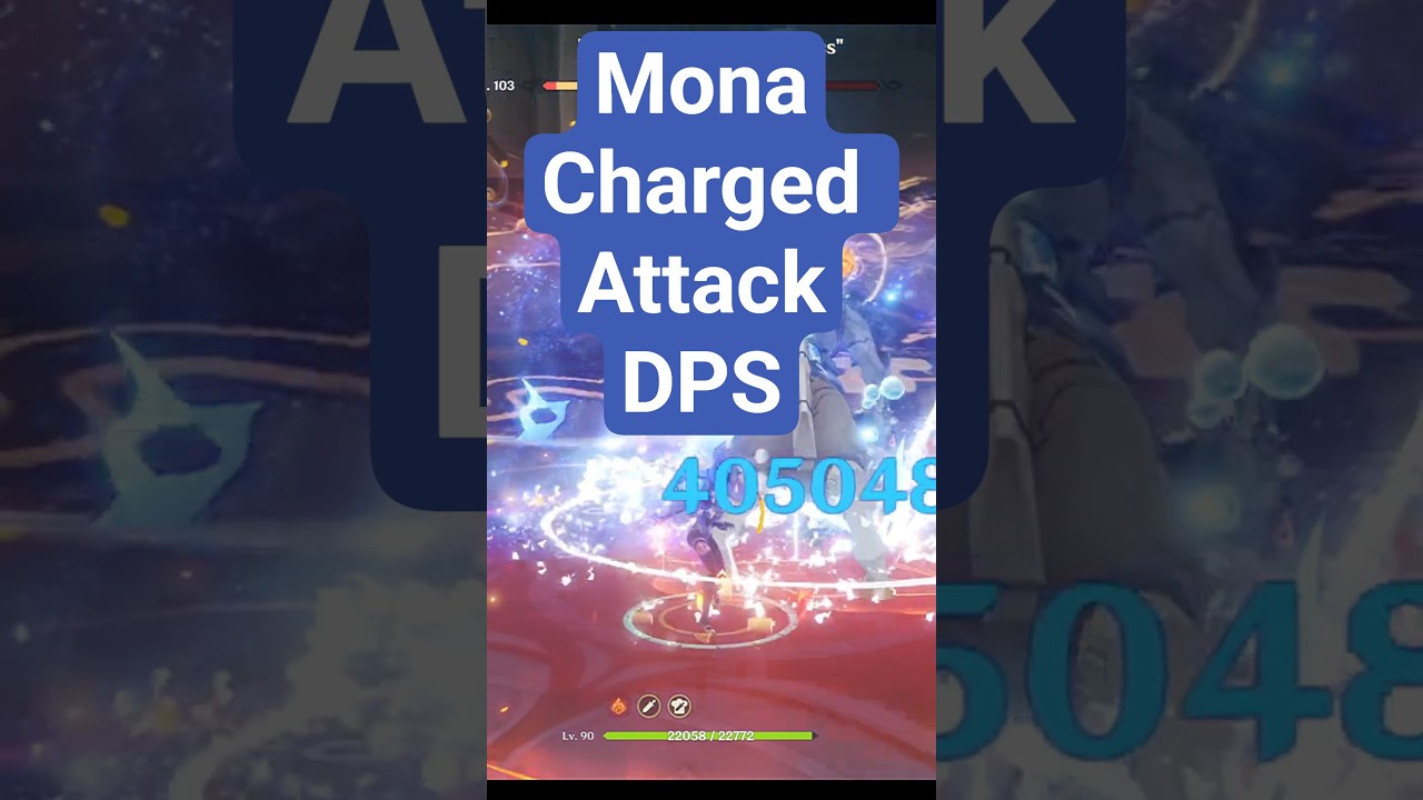 Mona Charged Attack DPS?