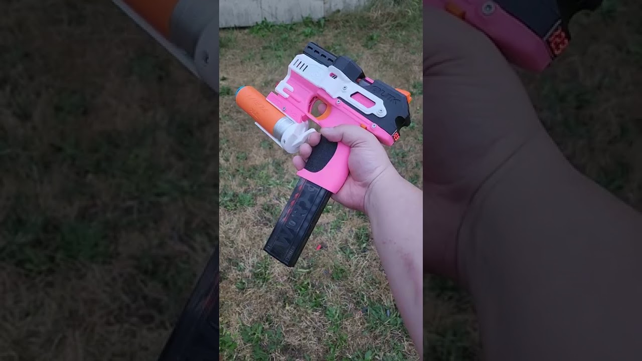 Full-auto NERF Sidearm with a MASTERKEY! 