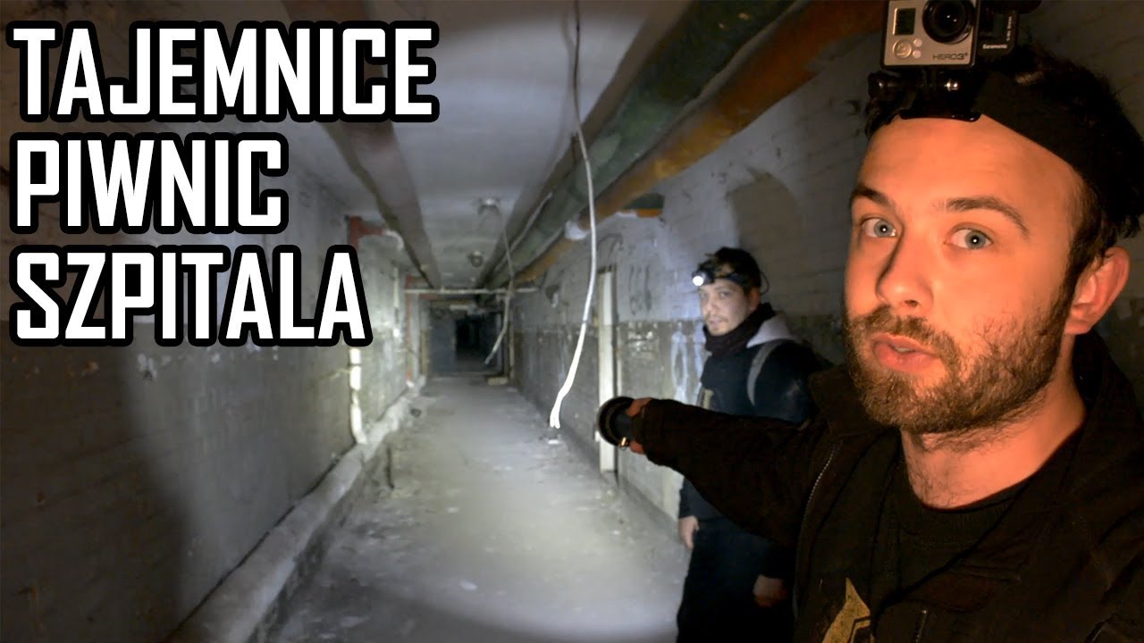 Tajemnicze piwnice opuszczonego szpitala w Legnicy - Urbex History