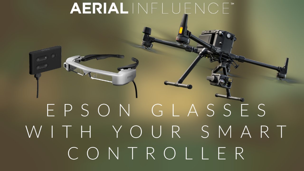 Using Epson Glasses with Your DJI Smart Controller
